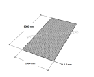 Tabla neagra striata 4.0x1500x6000 mm  1